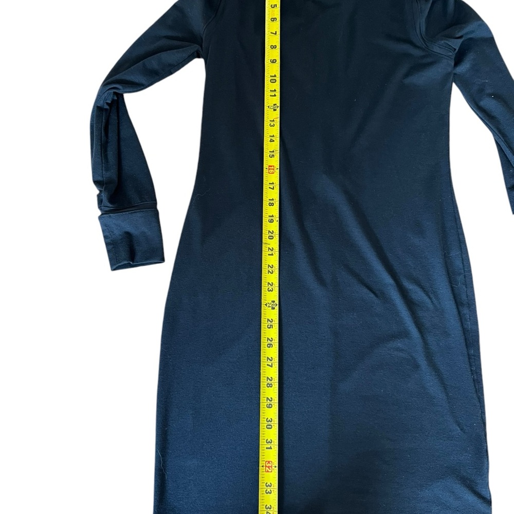 Athleta Black Industry Weekday Long Sleeve‎ Mini size xs - Picture 4 of 10